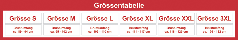 Groessentabelle Shirts